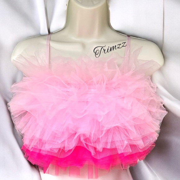 Sugar Thrillz Tops - Size Small……Fluffy Layered Tulle Top.  New #545. Sugar Thrillz